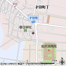 石川県金沢市才田町甲19周辺の地図