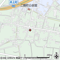 井上郵便局周辺の地図