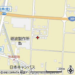 富山県砺波市矢木580-4周辺の地図