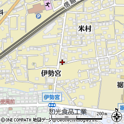長野県長野市安茂里米村1794周辺の地図