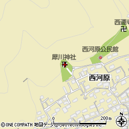 犀川神社周辺の地図