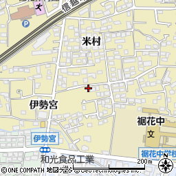 長野県長野市安茂里差出周辺の地図