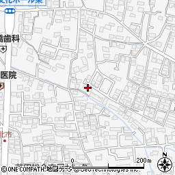長野県長野市栗田134-3周辺の地図