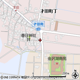 石川県金沢市才田町甲20周辺の地図