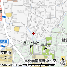 長野県長野市稲葉2321周辺の地図