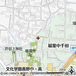 長野県長野市稲葉2304周辺の地図
