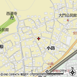 長野県長野市安茂里1414周辺の地図