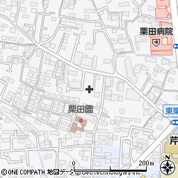 長野県長野市栗田75周辺の地図