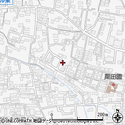 長野県長野市栗田129周辺の地図