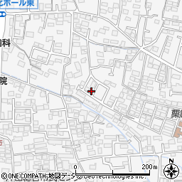 長野県長野市栗田130-21周辺の地図