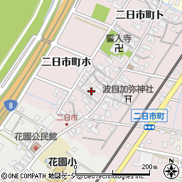 石川県金沢市二日市町リ周辺の地図