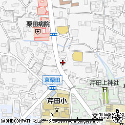 長野県長野市栗田28-1周辺の地図