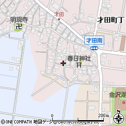 石川県金沢市才田町甲112周辺の地図