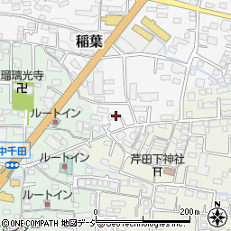長野県長野市稲葉2571-5周辺の地図