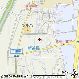 栃木県宇都宮市下田原町1758周辺の地図