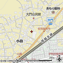 長野県長野市安茂里1338-1周辺の地図