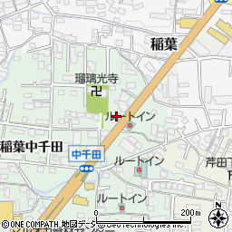 美容室シンシア稲葉中千田店周辺の地図