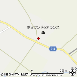 富山県小矢部市八講田158周辺の地図