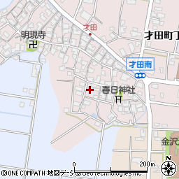 石川県金沢市才田町甲130周辺の地図