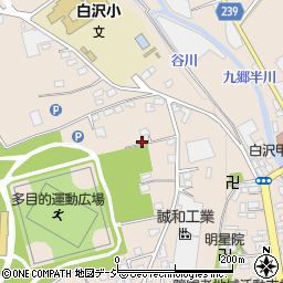 栃木県宇都宮市白沢町1616周辺の地図