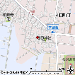 石川県金沢市才田町甲90周辺の地図