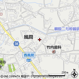有限会社中村工務店周辺の地図