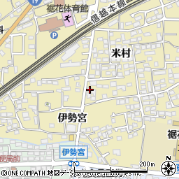 長野県長野市安茂里米村1801周辺の地図