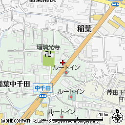 長野県長野市稲葉2017周辺の地図