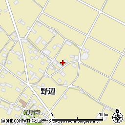 長野県須坂市野辺861周辺の地図