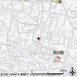 長野県長野市栗田65周辺の地図
