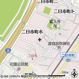 石川県金沢市二日市町ホ34-1周辺の地図