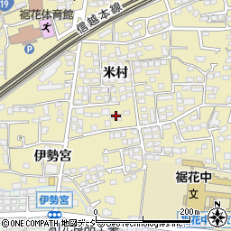 長野県長野市安茂里米村1804周辺の地図