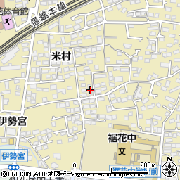長野県長野市安茂里米村2154周辺の地図