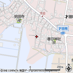 石川県金沢市才田町甲282周辺の地図