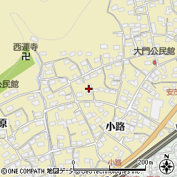 長野県長野市安茂里1410周辺の地図