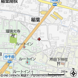 長野県長野市稲葉2568周辺の地図