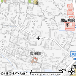 長野県長野市栗田74周辺の地図