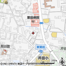 長野県長野市栗田39周辺の地図