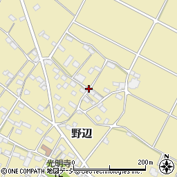 長野県須坂市野辺町周辺の地図