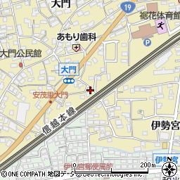 長野県長野市安茂里1732周辺の地図