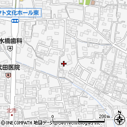 長野県長野市栗田139周辺の地図