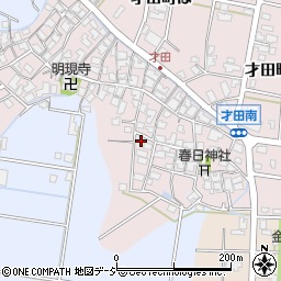 石川県金沢市才田町甲233-3周辺の地図