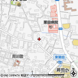 長野県長野市栗田45周辺の地図