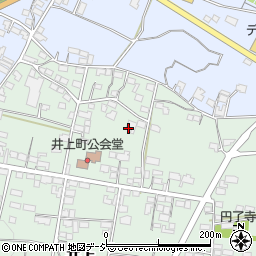 長野県須坂市井上周辺の地図