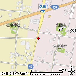 富山県砺波市久泉82周辺の地図