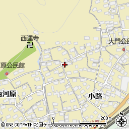 長野県長野市安茂里1407周辺の地図