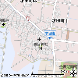 石川県金沢市才田町甲41周辺の地図