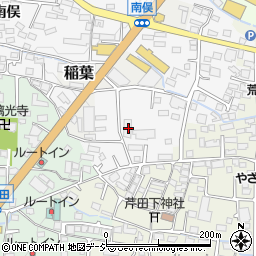 長野県長野市稲葉2584周辺の地図