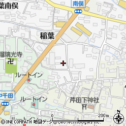 長野県長野市稲葉2560周辺の地図
