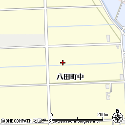 石川県金沢市八田町周辺の地図
